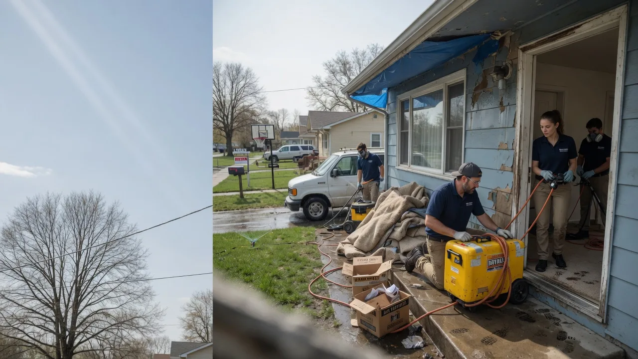 Basement Flood Cleanup in Lone Grove, OK near me